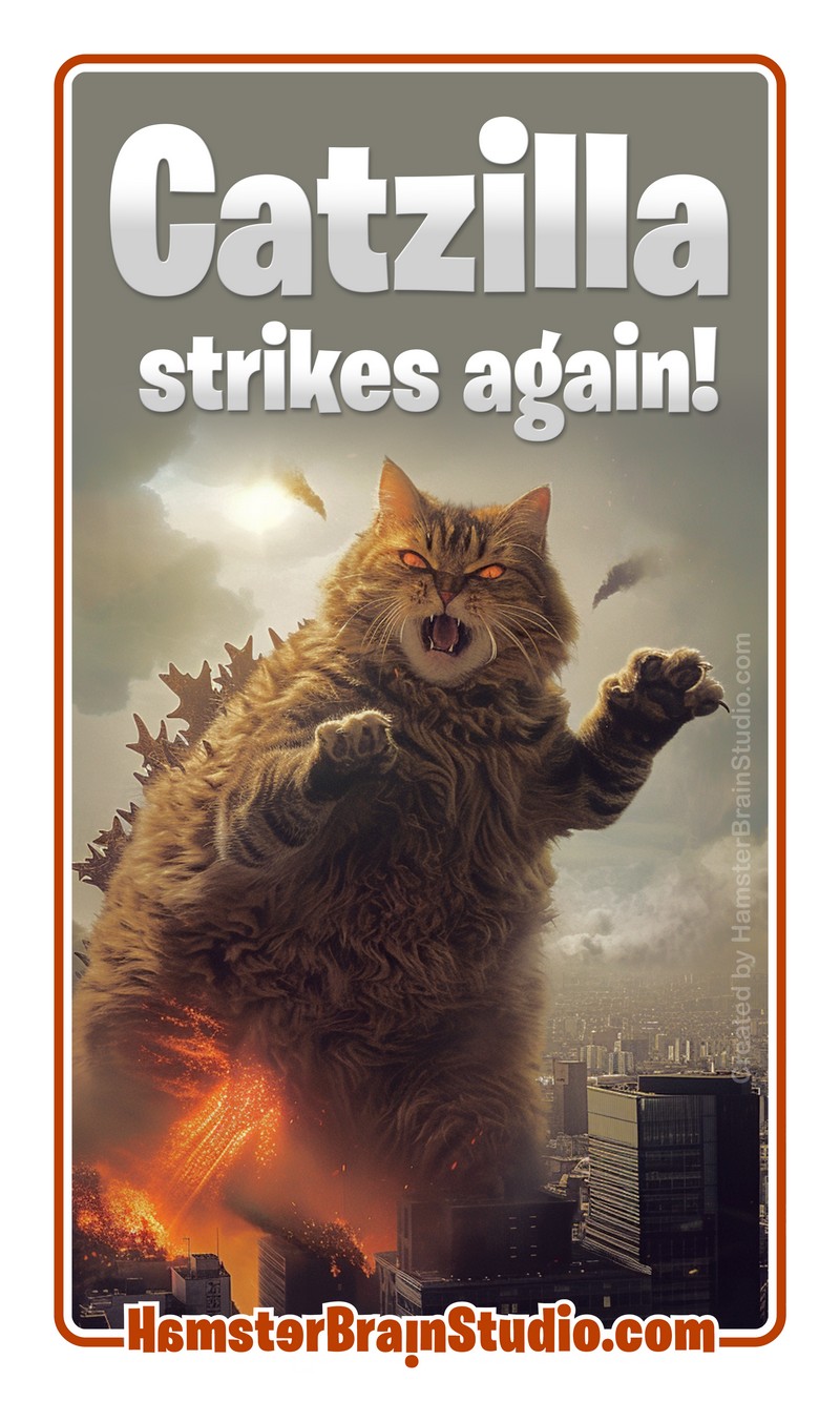 Godzilla or catzilla?