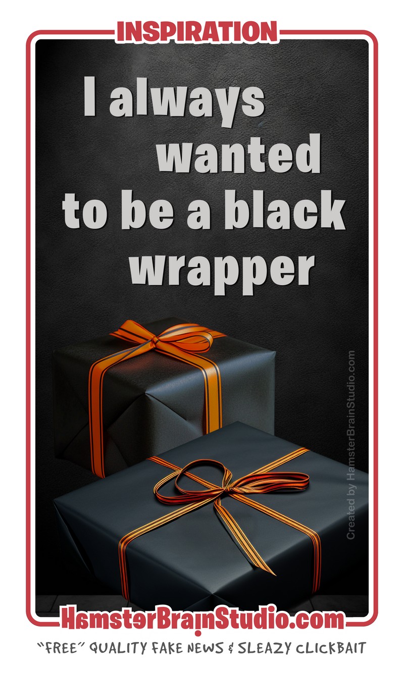 Black wrapper